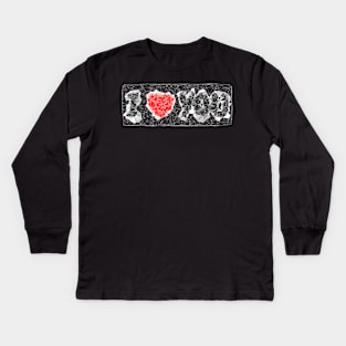 I love you Kids Long Sleeve T-Shirt